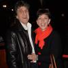Corinne et Gilles Benizio (Shirley et Dino) - Arrivée des people à la soirée de clôture des documentaires et ouverture de la fiction lors du festival 2 Valenciennes Cinéma 2014, le 19 mars 2014.