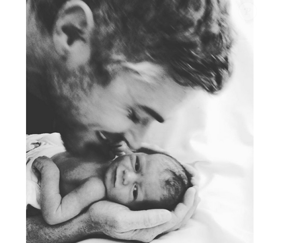 Dave Annable et sa fille Charlie Mae / photo postée sur Instagram.