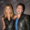Michaël Youn et sa compagne Isabelle Funaro - Inauguration du club L'Arc à Paris le 2 octobre 2014.