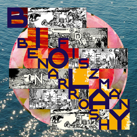 Benjamin Biolay, l'album "Trenet". Pochette et graphisme signé M/M (Paris). Sorti en 2015.