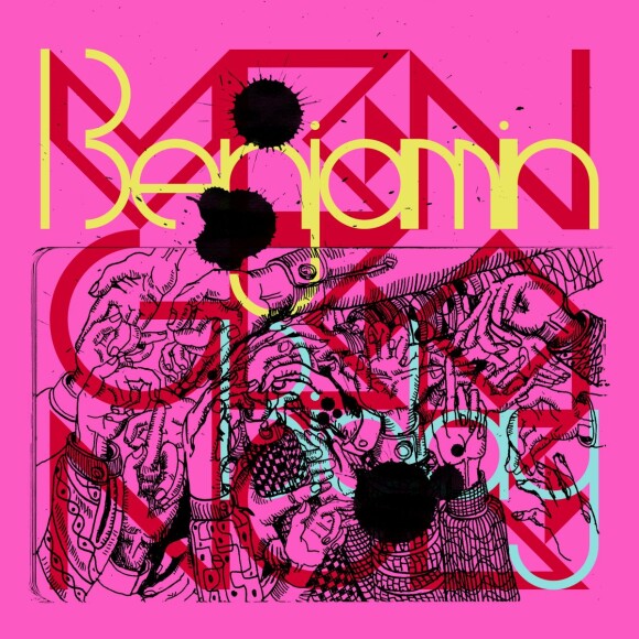 Benjamin Biolay, l'album "Vengeance". Pochette et graphisme signé M/M (Paris). Sorti en 2012.