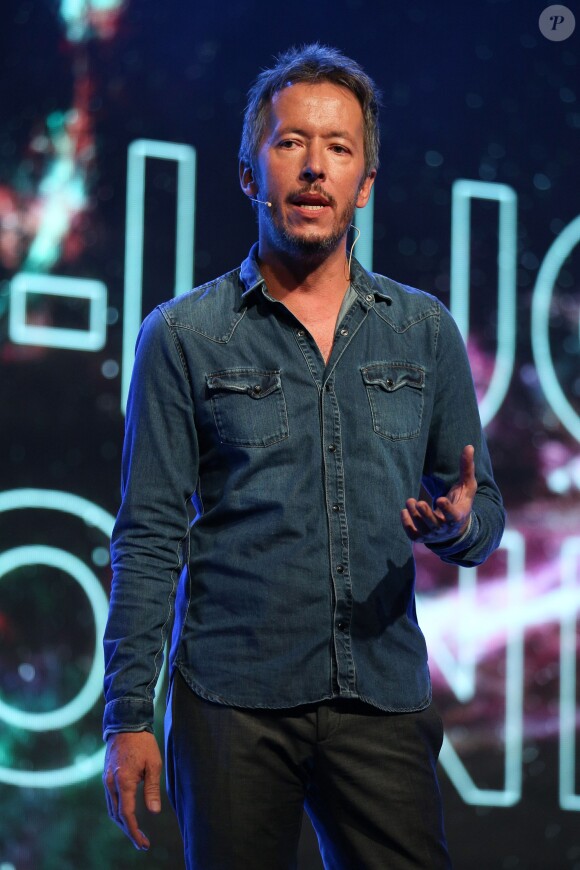 Exclusif - Jean-Luc Lemoine participe à la 5 ème édition du festival "Les Écrans de L'Humour" à Marseille le 12 septembre 2015