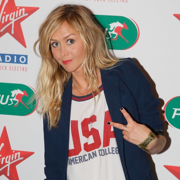 Enora Malagré, au concert Electro Shock au Zenith à Paris le 13 mars 2015.