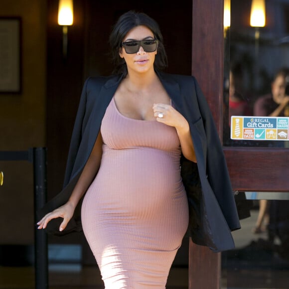 Kim Kardashian à Malibu, le 20 septembre 2015.