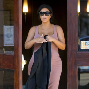 Kim Kardashian à Malibu, le 20 septembre 2015.