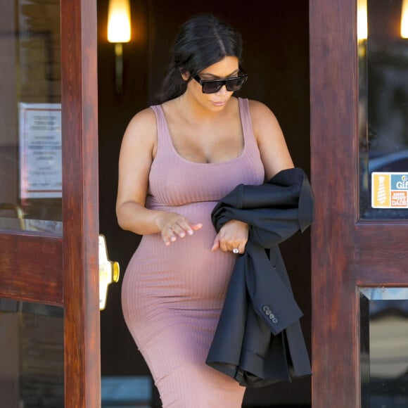 Kim Kardashian à Malibu, le 20 septembre 2015.