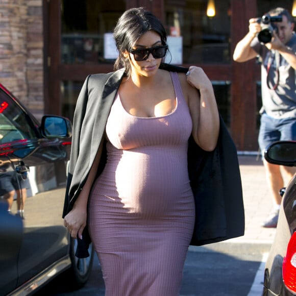 Kim Kardashian à Malibu, le 20 septembre 2015.