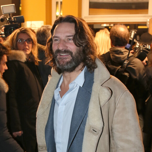 Frédéric Beigbeder - Arrivées à la 8ème édition du défilé Etam lingerie à la piscine Molitor à Paris, le 3 mars 2015