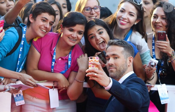 Ryan Reynolds sur le tapis rouge du Festival international du film 2015 à Toronto, le 16 septembre 2015