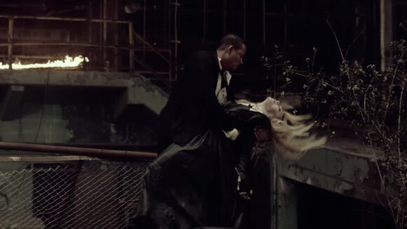 Terrence Howard dans le clip "Ghosttown" de Madonna, avril 2015.