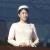 La princesse Mako d'Akishino le 23 décembre 2014 au balcon du palais impérial, à Tokyo, lors des célébrations du 81e anniversaire de l'empereur Akihito du Japon.