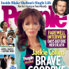 Jackie Collins en couverture de "People" - septembre 2015