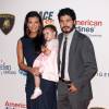 Ali Landry, son mari Alejandro Gomez Monteverde et leur fille à la 17e édition de la cérémonie Race To Erase MS à Santa Monica, le 7 mai 2010