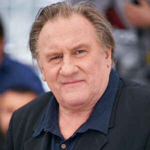 Gérard Depardieu lors du 68e festival de Cannes le 21 mai 2015.