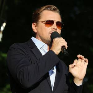 Leonardo DiCaprio au Global Citizen Festival à New York, le 26 septembre 2015.