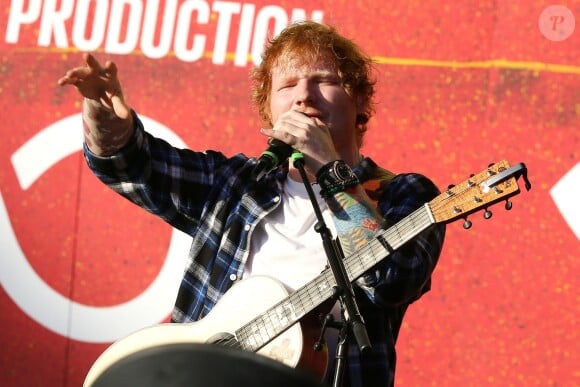 Ed Sheeran au Global Citizen Festival à New York, le 26 septembre 2015.