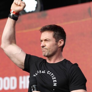 Hugh Jackman au Global Citizen Festival à New York, le 26 septembre 2015.