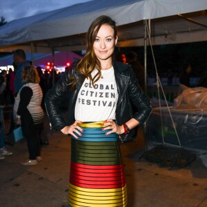 Olivia Wilde au Global Citizen Festival à New York, le 26 septembre 2015.