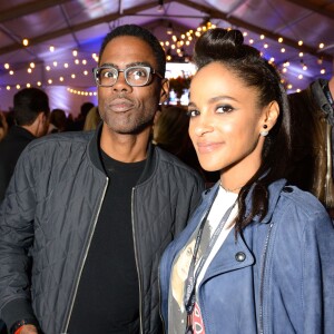 Chris Rock, Megalyn Echikunwoke au Global Citizen Festival à New York, le 26 septembre 2015.