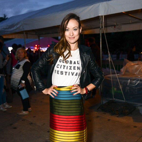 Olivia Wilde au Global Citizen Festival à New York, le 26 septembre 2015.