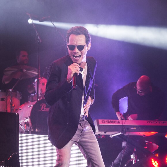 Marc Anthony en concert à Rotterdam aux Pays-Bas, le 18 juillet 2015