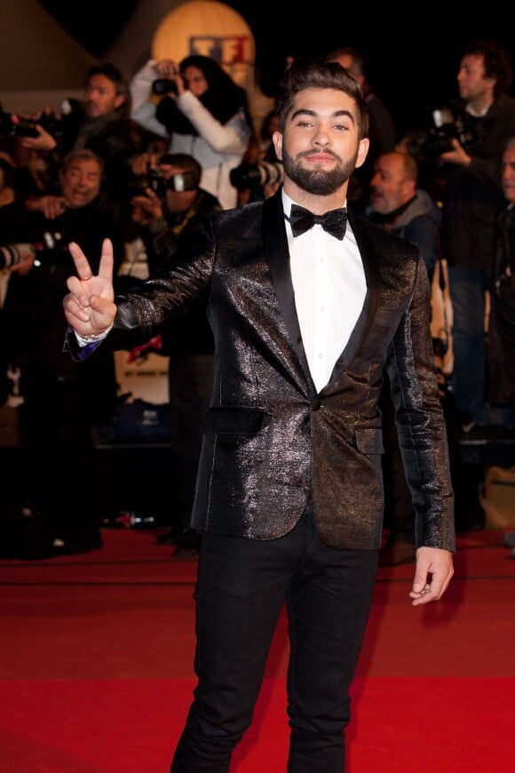 Kendji Girac - 16e édition des NRJ Music Awards à Cannes, le 13 décembre 2014.