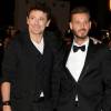 Patrick Bruel et M. Pokora - 16e édition des NRJ Music Awards à Cannes, le 13 décembre 2014.