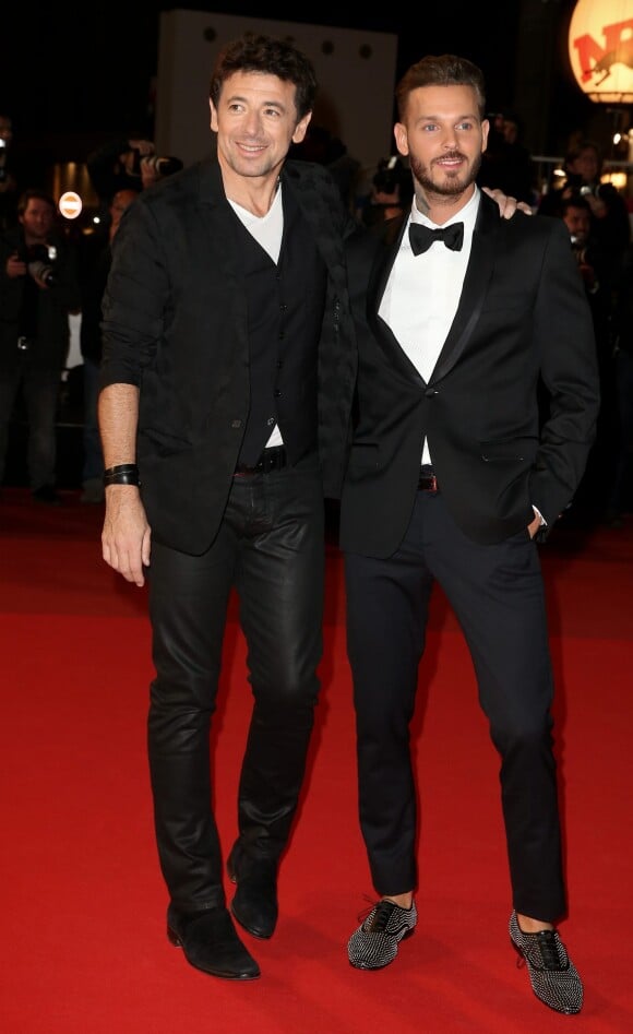 Patrick Bruel et M. Pokora - 16e édition des NRJ Music Awards à Cannes, le 13 décembre 2014.