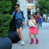 Katie Holmes et Suri Cruise à Chelsea, New York City, le 5 août 2015.
