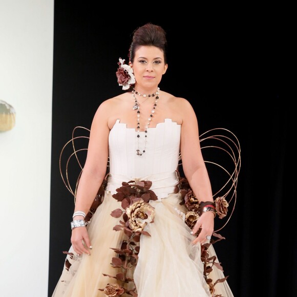 Marion Bartoli - Défilé du 20ème salon du chocolat 2014 au parc des expositions de la Porte de Versailles à Paris le 28 octobre 2014.28/10/2014 - Paris