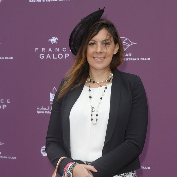 Marion Bartoli - Qatar Prix de l'Arc de Triomphe à l'Hippodrome de Longchamp à Paris, le 5 octobre 2014.