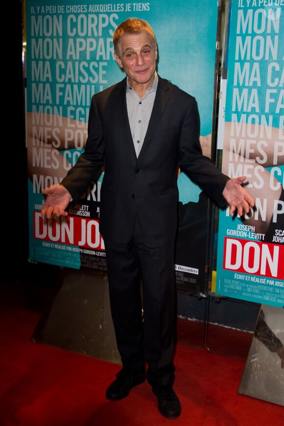 Tony Danza - Avant-Premiere du film "Don Jon" de Joseph Gordon Levitt a l'UGC Cine-Cite Les Halles a Paris le 12 decembre 2013.