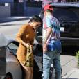 Kylie Jenner et son petit ami Tyga de sortie à Culver City, le 29 septembre 2015.