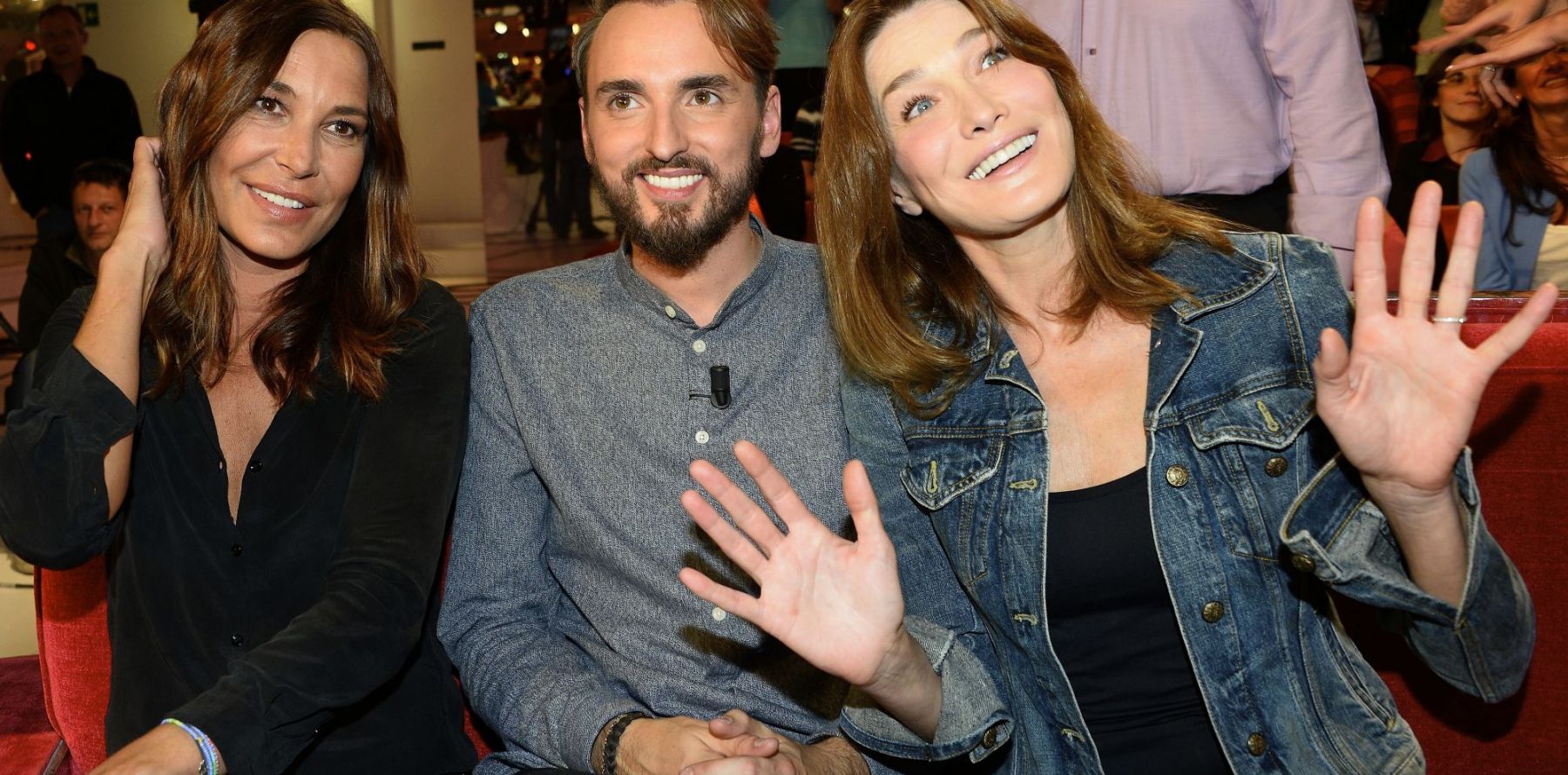 Christophe Willem Compagnon Carla Bruni, Jenifer et Zazie : Trio parfait pour le chanceux