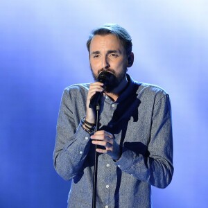 Christophe Willem - Enregistrement de l'émission "Vivement Dimanche" consacrée à Chrsitophe Willem, à Paris le 29 Septembre 2015. Diffusion le 4 octobre 2015.