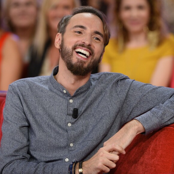 Christophe Willem - Enregistrement de l'émission "Vivement Dimanche" consacrée à Chrsitophe Willem, à Paris le 29 Septembre 2015. Diffusion le 4 octobre 2015.