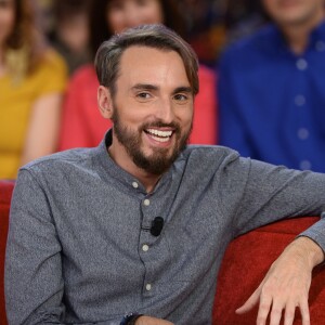 Christophe Willem - Enregistrement de l'émission "Vivement Dimanche" consacrée à Chrsitophe Willem, à Paris le 29 Septembre 2015. Diffusion le 4 octobre 2015.