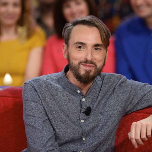 Christophe Willem - Enregistrement de l'émission "Vivement Dimanche" consacrée à Chrsitophe Willem, à Paris le 29 Septembre 2015. Diffusion le 4 octobre 2015.