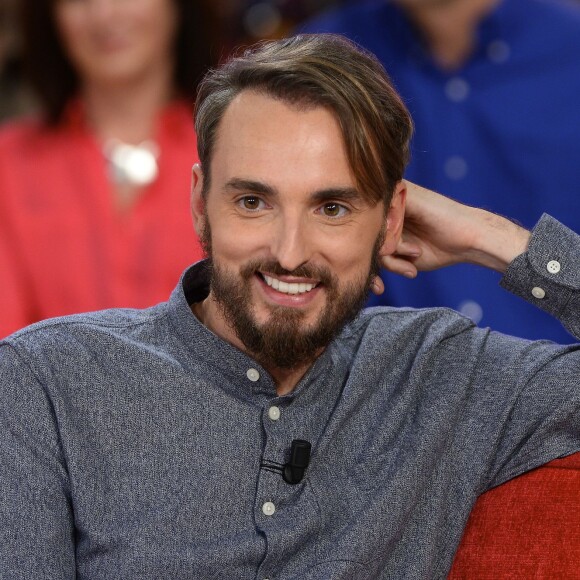 Christophe Willem - Enregistrement de l'émission "Vivement Dimanche" consacrée à Chrsitophe Willem, à Paris le 29 Septembre 2015. Diffusion le 4 octobre 2015.