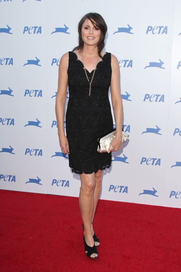 Jorja Fox - Soirée de gala du 35ème anniversaire de la PETA à Los Angeles, le 30 septembre 2015.