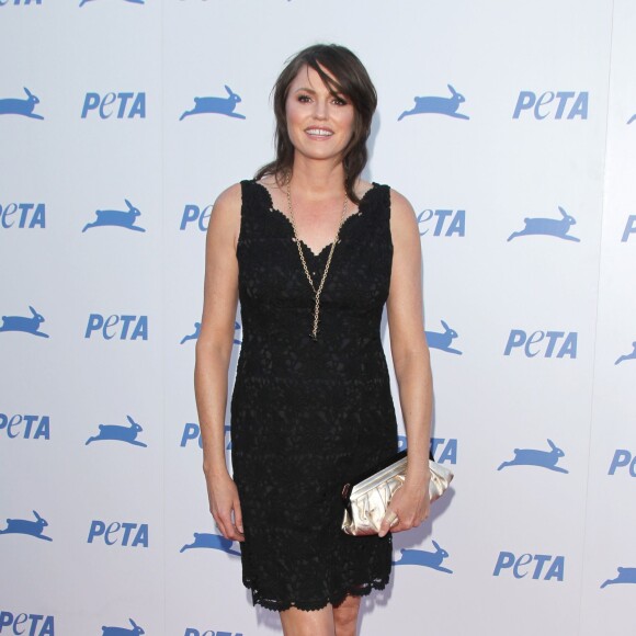 Jorja Fox - Soirée de gala du 35ème anniversaire de la PETA à Los Angeles, le 30 septembre 2015.