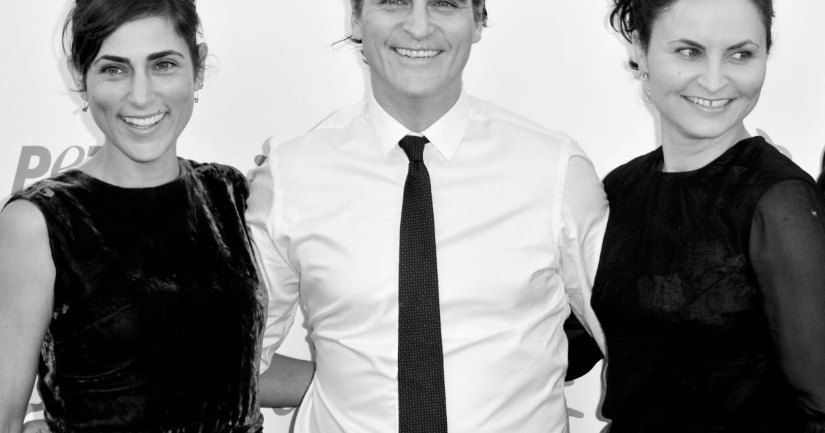 Joaquin Phoenix et ses soeurs Summer Phoenix et Rain Phoenix Soirée de gala du 35ème