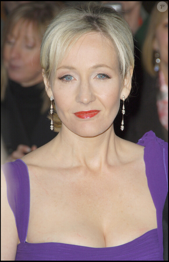 J.K Rowling à Londres, le 9 avril 2008