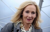 JK Rowling lors des avant-premières des films Harry Potter.