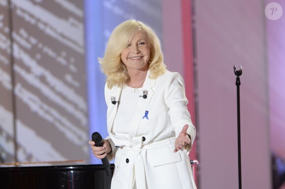 Michèle Torr - Enregistrement de l'émission "Vivement Dimanche" à Paris le 27 mai 2015 et qui sera diffusée le 21 juin 2015. Invité principal Michèle Torr