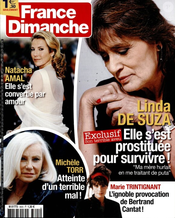 Retrouvez l'intégralité de l'interview de Michèle Torr dans le magazine France Dimanche en kiosques cette semaine.