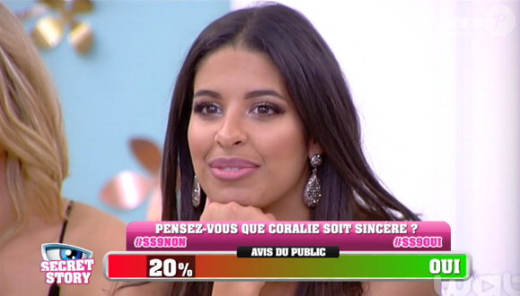 Alia dans l'hebdo de Secret Story 9, le 2 octobre 2015, sur NT1