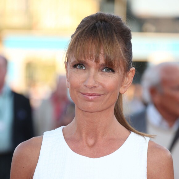 Axelle Laffont - Tapis rouge du film "Mr. Holmes" et hommage à Sir Ian McKellen et Lawrence Bender lors du 41ème Festival du film américain de Deauville, le 10 septembre 2015.