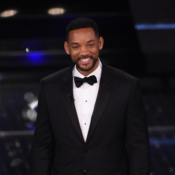 Will Smith à la cérémonie de clôture du 65ème festival de musique de San Remo, le 14 février 2015.