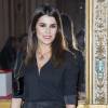 Exclusif - Karine Ferri - 40 ans de la maison Poiray au profit de l'association Mécénat Chirurgie Cardiaque à la Fondation Mona Bismarck à Paris le 12 février 2015.